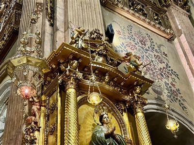 RESTAURACIÓN DE LOS RETABLOS MENORES DEL ALTAR