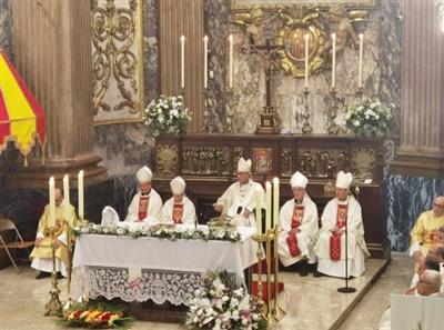El cardenal Joan Josep Omella presideix la missa pontifical de la Mare de Déu de la Mercè