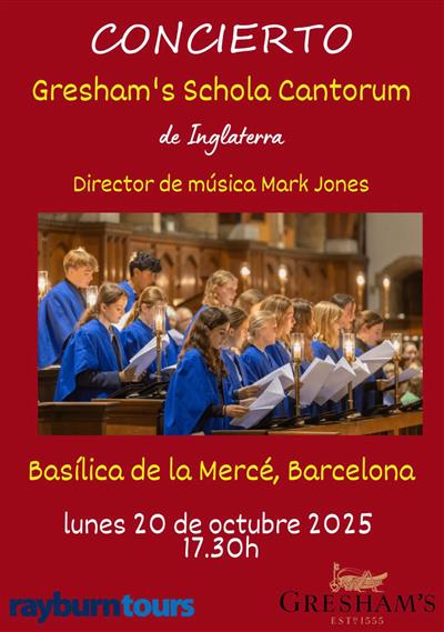 Concert Gresham's Schola Cantorum d'Anglaterra