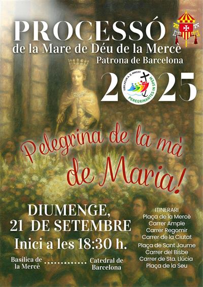 Procesión de la Virgen de la Mercè