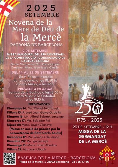 Novena de la Mare de Déu de la Mercè